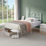Metal Bed Frame Queen Twin Size Simple Platform Steel Slat Support W/headboard. Fixed Price $67.49.
