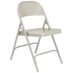 National Public Seating 52 Folding Chair, Steel, Gray, PK4. Fixed Price $148.66.