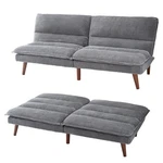 Home Futon Sofa Bed Premium Corduroy Sleeper Convertible Memory Foam Couch. Fixed Price $176.25.