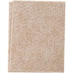 Self-stick Furniture Felt Cut Into Any Shape Oatmeal 4-1/2" X 6" Sheets. Fixed Price $8.29.