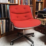 Original 1970 Charles Pollock Knoll Chair 4 Star Base Very Good Condition. Fixed Price $599.99.