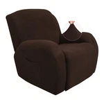 Jiviner Super Stretch Recliner Chair Covers 4 Pieces Sofa Slipcover For Recli.... Fixed Price $30.67.