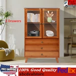 Bamboo Kitchen Buffet Hutch Storage Cupboard Cabinet Server Sideboard W/ Drawer. Fixed Price $134.66.