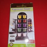 Including 2 Towers Coffee Holder. Not For K Cups. Use Espresso Pods. Fixed Price $20.00.