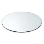 Clear 19" Round Tempered Glass Table Top By Spancraft. Fixed Price $76.95.