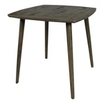 Cole Reclaimed Solid Wood Square Counter Table Brown Finish. Fixed Price $281.75.