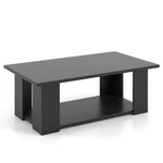 Modern Coffee Table 2-TIER Center Cocktail W/storage Shelf For Living Room. Fixed Price $69.99.
