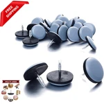1" Nail On Furniture Sliders (24 Pack) INCH-24 Pack, Grayish Blue. Fixed Price $27.49.