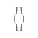 Replacement Set For 60" Round Folding Tables Party Event Steel. Fixed Price $169.99.