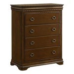 Coaster Garland 4-DRAWER Traditional Wood Bedroom Chest In Brown Cherry. Fixed Price $797.55.