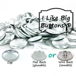 Buttons Fabric Covered Size 20-60 Flat Or Wire Back/sewing Crafts. Fixed Price $21.50.