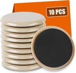10PCS 3 1/2" Furniture Sliders Ideal For Hardwood Floors & Carpet Use. Fixed Price $8.90.
