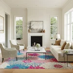 Nourison Home Passion Grey 9 X 12 Area Rug - Easy Clean, Non Shedding, Bed. Fixed Price $299.84.