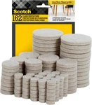 Felt Furniture Pads 162 Pcs Beige Self-stick Floor Protectors Assorted Sizes Set. Fixed Price $16.09.