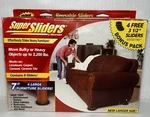 Waxman Super Sliders Furniture Moving Pads 8 Pack 7" And 3.5" Reusable 7030. Fixed Price $24.99.