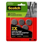 3M SP872NA Felt Pad Protectors, 1" Diameter, Gray, 16/PACK. Fixed Price $16.19.
