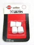 New! (16) Faultless 5/8" White Plastic Furniture Leg Tips, 32893. Fixed Price $6.99.
