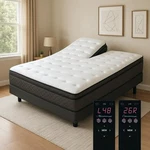 14" Split Flex Top 50 Number Sleep Air Adjustable Mattress Settings. Fixed Price $2750.00.