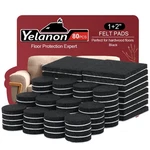 Yelanon Felt Furniture Pads For Hardwood Floors -80 Premium Black. Fixed Price $14.35.