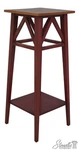 L68843: Ethan Allen Country Style Painted Finish Pedestal Stand. Fixed Price $435.00.