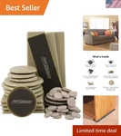 4912895N Reusable Furniture Moving Kit For All Floor Types Move Heavy Furni.... Fixed Price $31.99.