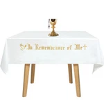 Vitalcozy Large Remembrance Of Altar Frontal 88.2X52IN Holy Communion T.... Fixed Price $30.46.