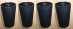 4X Ikea Klobo Sofa Replacement Legs Plastic Black " Height Part 114556. Fixed Price $21.98.