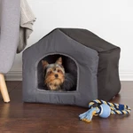 Petmaker Indoor Dog House With Removable Cushion For Small Pets (gray). Fixed Price $56.90.