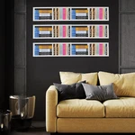 Cd Wall Mount Rack Holder Media Storage Disk Case Display Space Organizer. Fixed Price $52.71.