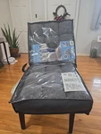 Birdrock Adjustable Memory Foam Floor Chair - Gray New Fast Shipping. Fixed Price $74.99.