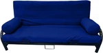 Full Size Futon Mattress Covers, Bolsters, Bed Cover, Slipcovers Royal. Fixed Price $68.00.