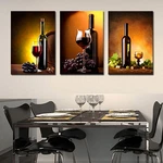 Wine/bottle/glass Mounted On Fiberboard Pvc Canvas Print/better Than Stretched. Fixed Price $52.98.