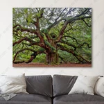 Charleston Angel Oak Tree South Carolina Forest Nature Canvas Wall Art Print. Fixed Price $164.00.