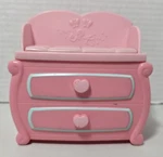Cabbage Patch Kids Lil Sprouts Dream Nursery Dresser Changing Table. Fixed Price $8.95.