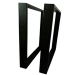 Set Table Legs Metal - H72XB80 Black Satin 72CM High Loft. Fixed Price $123.05.