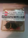Faultless Madico #31911 Cushioned Nail Glide 1/16" Steel Base 4 Pack ES161. Fixed Price $9.87.