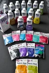 Choose From: Rit Fabric Dye, Tulip Dyemore Synthetic Fiber. Fixed Price $8.95.