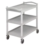 Cambro BC340KD480 In X 21 1/4 3TIER Gray Utility Cart. Fixed Price $242.31.