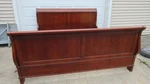 Thomasville Martinique King Sleigh Bed Cherry. Fixed Price $1750.00.