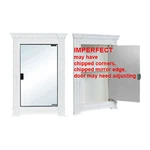 Corner Cabinets White Urethane Foam Damaged Renovator's Supply. Fixed Price $238.99.