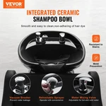 Vevor Shampoo Backwash Chair, Beauty Spa Hairdressing Massage Equipment. Fixed Price $662.94.