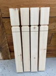 Mission Dining Table Legs (rustic Pine). Fixed Price $115.00.