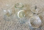 Pick Up Home Kitchen Glass Containers Bottles, Vases Decor, Food Storage, Lot 11. Fixed Price $9.99.