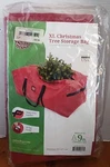 Xl Christmas Tree Storage Bag Up 9" Heavy Duty Handles, Id Tag Holder. Fixed Price $37.89.