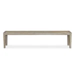 Uttermost 50190 Kirkham 81"W Mahogany Framed Bench - Cerused Wheat. Fixed Price $835.20.