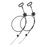 2 Pieces Recliner Release Cable Replacement D-ring Pull Handle, Exposed Lengt.... Fixed Price $18.42.