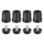 Uxcell 4PCS Inserts For Round Tubes With Leveling Feet, 19MM/0.75" Od Rou.... Fixed Price $15.53.