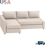 Durable Slipcover Compatible W/ Ikea Friheten Sofa Bed Sectional New. Fixed Price $221.68.