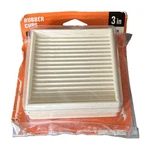 Everbilt Off-white Square Pack Rubber Cups 3" 826121. Fixed Price $7.00.