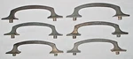 Solid Brass Arts & Crafts Mission Era Drawer Pull 5.5" *strong Patina. Fixed Price $9.39.